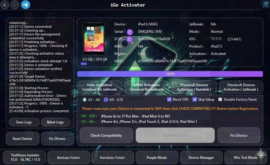 Interface 6s - 17 Pro Max